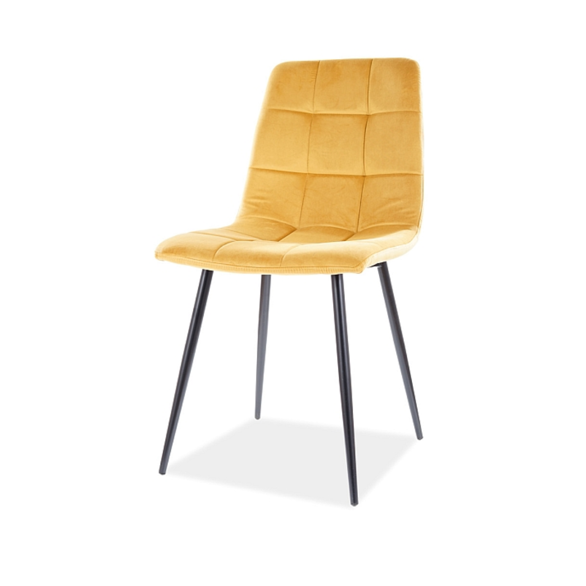 SI MILAN Yellow elegant Upholstered indoor chair